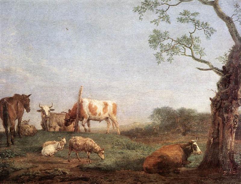 POTTER, Paulus Resting Herd a France oil painting art